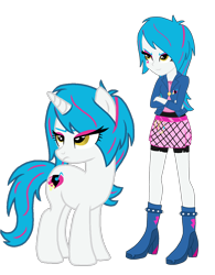 Size: 1958x2504 | Tagged: safe, artist:mlprocker123, oc, oc only, oc:dark note, equestria girls, self ponidox, solo