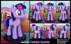 Size: 4046x2490 | Tagged: safe, artist:eljoeydesigns, twilight sparkle, absurd resolution, craft, irl, photo, sculpture, traditional art