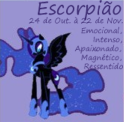 Size: 331x326 | Tagged: safe, artist:funfunland22, nightmare moon, pony, portuguese, scorpio