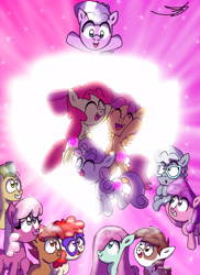 Size: 5100x7014 | Tagged: safe, artist:ringteam, apple bloom, bubblegum brush, button mash, carrot crunch, cheerilee, diamond tiara, lily longsocks, pipsqueak, scootaloo, silver spoon, sweetie belle, twist, pony, crusaders of the lost mark, absurd resolution, cutie mark, cutie mark crusaders, female, filly, the cmc's cutie marks