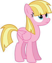 Size: 2525x3040 | Tagged: safe, artist:tomfraggle, meadow flower, pegasus, pony, female, high res, mare, simple background, solo, transparent background, vector