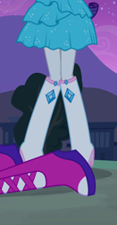 Size: 564x1080 | Tagged: safe, rarity, twilight sparkle, equestria girls, equestria girls (movie), boots, fall formal outfits, high heel boots, legs, pictures of legs, sparkles, twilight ball dress