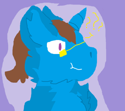 Size: 749x666 | Tagged: safe, artist:levisthekewlpony, oc, oc only, bust, ponysona, portrait, solo