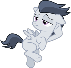 Size: 3408x3270 | Tagged: safe, artist:frownfactory, rumble, pegasus, pony, marks and recreation, .svg available, colt, draw me like one of your french girls, male, simple background, solo, stupid sexy rumble, svg, transparent background, vector, wings