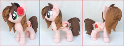 Size: 2008x743 | Tagged: safe, artist:lilmoon, oc, oc only, oc:kathrine, pegasus, pony, female, headphones, irl, mare, photo, plushie, solo