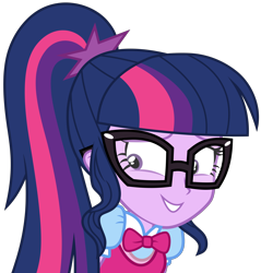 Size: 3000x3136 | Tagged: safe, artist:uponia, sci-twi, twilight sparkle, dance magic, equestria girls, spoiler:eqg specials, clothes, cute, female, glasses, simple background, solo, transparent background, twiabetes, vector