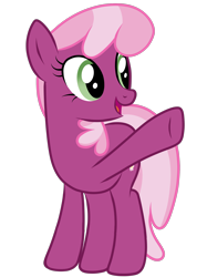 Size: 2048x2732 | Tagged: safe, artist:prismaticstars, cheerilee, pony, the cart before the ponies, high res, pointing, simple background, solo, transparent background, vector