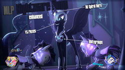 Size: 1024x576 | Tagged: safe, artist:sindroom, nightmare moon, 3d, download at source, gmod, source filmmaker