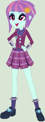 Size: 201x541 | Tagged: safe, artist:ra1nb0wk1tty, sunny flare, equestria girls, clothes, crystal prep academy uniform, school uniform, shoes, socks, solo