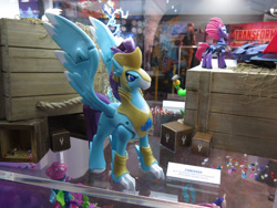 Size: 960x720 | Tagged: safe, stratus skyranger, tempest shadow, classical hippogriff, hippogriff, pony, my little pony: the movie, guardians of harmony, merchandise, sdcc 2017, toy