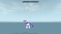 Size: 1360x768 | Tagged: safe, twilight sparkle, twilight sparkle (alicorn), alicorn, 3d, female, mare, skyrim, solo, the elder scrolls