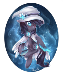 Size: 5000x6000 | Tagged: safe, artist:shimayaeiko, oc, oc only, pegasus, pony, absurd resolution, basket, cape, clothes, female, hat, mare, one eye closed, simple background, solo, transparent background, wink, witch, witch hat