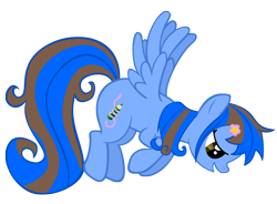 Size: 3000x2209 | Tagged: safe, artist:are-you-jealous, pegasus, pony, female, high res, mare, o:twisty loops, simple background, solo, transparent background