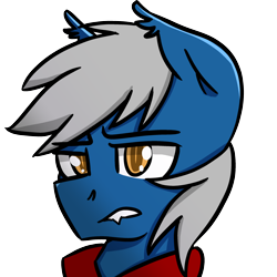 Size: 2618x2618 | Tagged: safe, artist:themodpony, oc, oc only, oc:silver tongue, bat pony, pony, bust, portrait, simple background, solo, transparent background