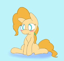 Size: 703x662 | Tagged: safe, artist:niteax, derpibooru exclusive, pear butter, blushing, cute