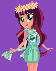 Size: 298x374 | Tagged: safe, artist:pufuletickamlp, derpibooru import, gloriosa daisy, equestria girls, solo