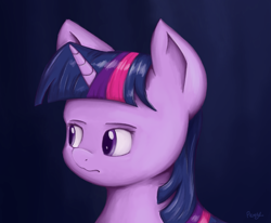 Size: 1673x1378 | Tagged: safe, artist:pexpy, twilight sparkle, pony, bust, faic, female, mare, portrait, solo, woll smoth