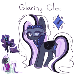 Size: 985x948 | Tagged: safe, artist:fusionsofponies, artist:koteikow, coloratura, nightmare rarity, countess coloratura, fusion