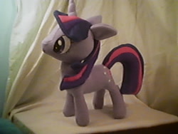 Size: 320x240 | Tagged: safe, artist:sillybulldog, twilight sparkle, irl, photo, plushie, solo