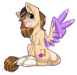 Size: 1024x1000 | Tagged: safe, artist:whitehershey, oc, oc only, oc:musical sketch, original species, pegasus, pony, female, hat, mare, simple background, solo, transparent background