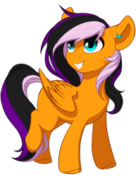 Size: 600x779 | Tagged: safe, artist:silentwulv, oc, oc only, oc:sunrise, pegasus, pony, female, mare, simple background, solo, transparent background