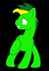 Size: 1024x1487 | Tagged: safe, artist:didgereethebrony, oc, oc only, oc:didgeree, pegasus, pony, scared, solo