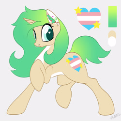 Size: 2500x2500 | Tagged: safe, artist:miniferu, oc, oc only, oc:sugar cookie, pony, unicorn, male, pale belly, reference sheet, trap