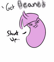 Size: 2600x3000 | Tagged: safe, artist:a8f12, twilight sparkle, bean, meme, species swap, why, wtf