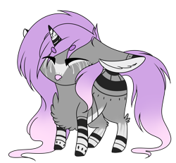 Size: 3233x2993 | Tagged: safe, artist:crazllana, oc, oc only, oc:dreamcatcher, pony, unicorn, chibi, female, floppy ears, high res, mare, simple background, solo, transparent background