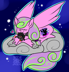 Size: 989x1037 | Tagged: safe, artist:sapphirus, oc, oc only, pegasus, pony, commission, female, mare, plushie, solo