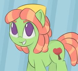 Size: 1285x1164 | Tagged: safe, artist:treekickerdraws, tree hugger, earth pony, pony, female, mare, solo