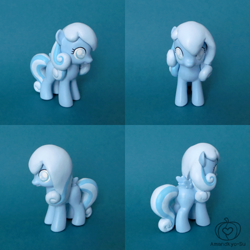 Size: 800x800 | Tagged: safe, artist:amandkyo-su, oc, oc only, oc:snowdrop, pegasus, pony, custom, female, filly, irl, photo, solo, toy