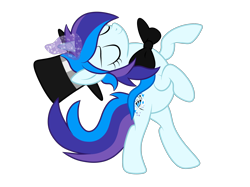 Size: 2732x2048 | Tagged: safe, artist:prismaticstars, oc, oc only, oc:cardstar clef, pony, unicorn, bowtie, female, hat, high res, magic, mare, rearing, simple background, solo, top hat, transparent background