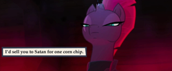 Size: 1100x459 | Tagged: safe, edit, edited screencap, screencap, tempest shadow, my little pony: the movie, guide to troubled birds, meme, solo