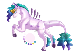 Size: 1200x900 | Tagged: safe, artist:bijutsuyoukai, oc, oc only, oc:river fog, hybrid, my little pony: the movie, interspecies offspring, magical lesbian spawn, offspring, parent:mistmane, parent:queen novo, parents:queenmist, simple background, transparent background