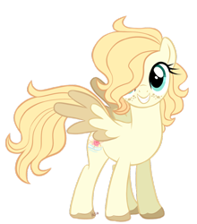 Size: 800x911 | Tagged: safe, artist:sugahfox, oc, oc only, oc:vanilla breeze, pegasus, pony, female, mare, simple background, smiling, solo, transparent background