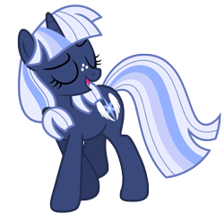 Size: 6806x6462 | Tagged: safe, artist:estories, oc, oc only, oc:silverlay, pony, unicorn, absurd resolution, eyes closed, female, mare, simple background, solo, transparent background, vector