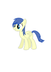 Size: 744x1052 | Tagged: safe, pegasus, pony, base used, recolor, simple background, solo, transparent background