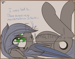 Size: 950x750 | Tagged: safe, artist:eclipsepenumbra, oc, oc only, oc:eclipse penumbra, bat pony, pony, bat pony oc, box, pony in a box, sad