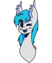 Size: 1000x1200 | Tagged: safe, artist:pawberrykit, oc, oc only, oc:power note, bat pony, pony, cute, lorris, lorrismusic, simple background, solo, transparent background