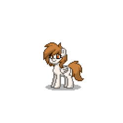 Size: 400x400 | Tagged: safe, oc, oc only, a certain scientific railgun, ponified, pony town, shirai kuroko, solo