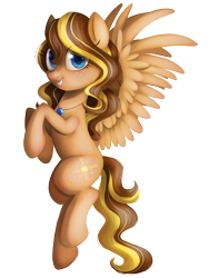 Size: 1500x2000 | Tagged: safe, artist:divlight, oc, oc only, oc:divine light, pegasus, pony, female, mare, simple background, solo, transparent background