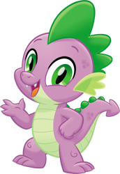 Size: 3084x4493 | Tagged: safe, spike, dragon, my little pony: the movie, claws, male, simple background, transparent background, vector