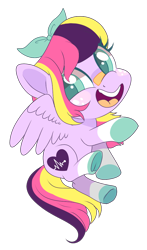 Size: 604x1027 | Tagged: safe, artist:peachesandcreamated, oc, oc only, oc:lucy softheart, pegasus, pony, chibi, colored hooves, electrocardiogram, female, freckles, frog (hoof), heart, mare, open mouth, simple background, smiling, solo, transparent background, underhoof