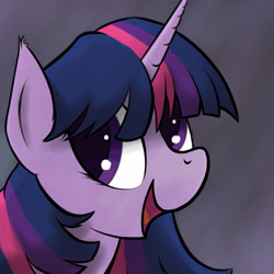 Size: 4000x4000 | Tagged: safe, artist:cloudyskieswrites, twilight sparkle, pony, absurd resolution, bust, portrait, solo