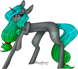 Size: 702x626 | Tagged: safe, artist:ohflaming-rainbow, oc, oc only, oc:hopeful winds, pony, unicorn, female, mare, raised hoof, simple background, solo, transparent background