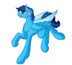 Size: 4730x4277 | Tagged: safe, artist:amazing-artsong, oc, oc only, oc:june, pegasus, pony, absurd resolution, female, mare, smiling, solo