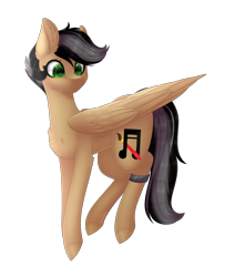 Size: 2517x2973 | Tagged: safe, artist:ohhoneybee, oc, oc only, oc:artsong, pegasus, pony, female, high res, mare, simple background, solo, transparent background