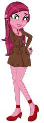 Size: 192x540 | Tagged: safe, artist:ladyyourstar, gloriosa daisy, equestria girls, alternate hairstyle, simple background, transparent background