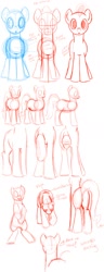 Size: 640x1668 | Tagged: artist needed, source needed, safe, pony, dichromatic, sketch, tutorial